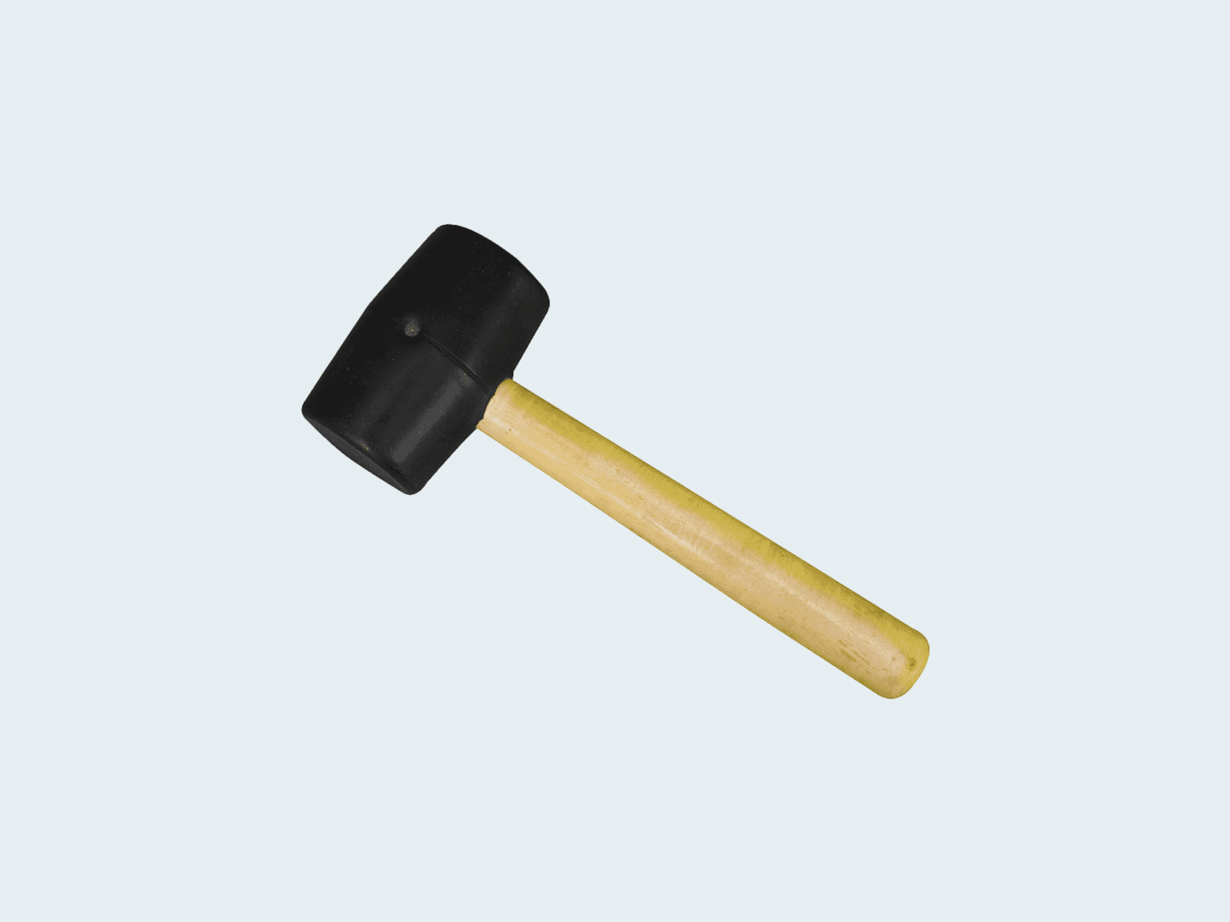 8x Rubber Hammer